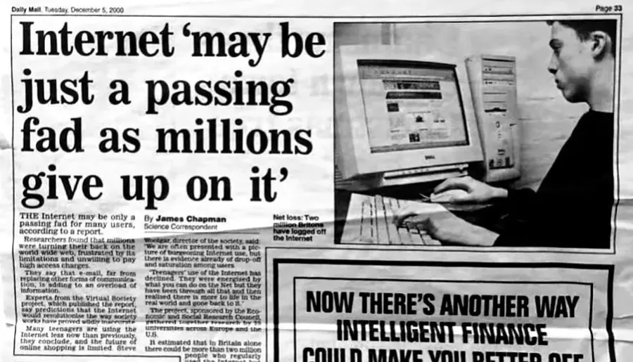 Internet a Passing Fad