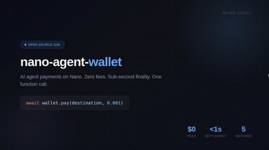 Nano Agent Wallet
